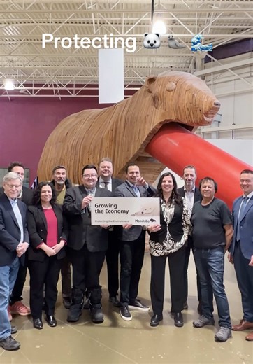 Building up Churchill while protecting Hudson Bay, polar bear capital of the world and home of beautiful beluga. We’re partnering with Oceans North to research a National Marine Conservation Area that protects wildlife and water near Churchill. It will support sustainable economic growth in Manitoba’s North. Sustainability and opportunity - together. 🍁
