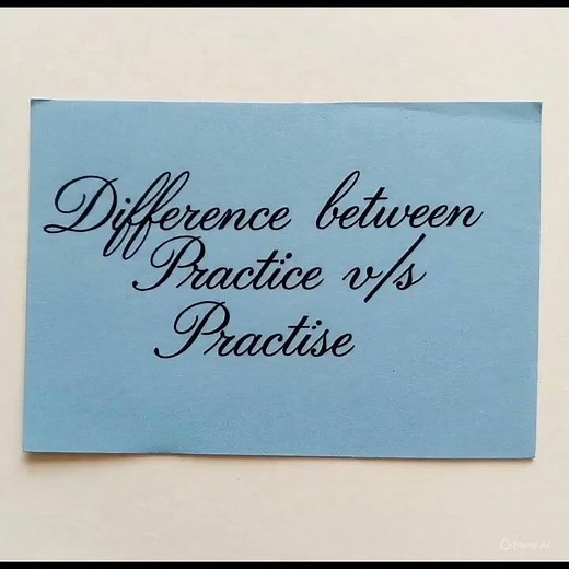 Practice vs Practise| Difference between practice and practise |Meaning of practice and practise