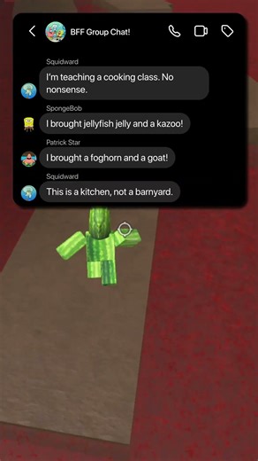 Squidward’s Failed Cooking Class