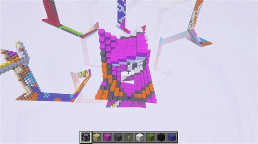 Creating Pixel Art in Minecraft: Arena Design