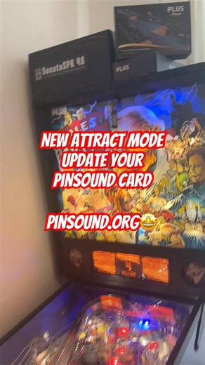 New attract mode from PinSound #new #2026 #update #music