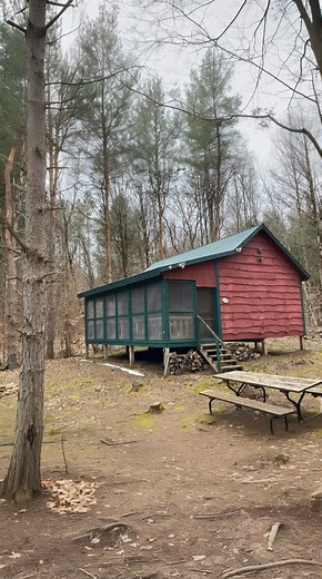 101K views · 522 reactions | 72 Acres and an Off-Grid Hunting Cabin for $197,500 | Log Home Designs | Facebook