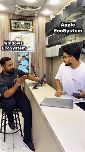 Apple vs Windows 😅 #windows #imac #apple #macos #windows10 #windows11 #android