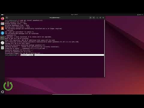Linux – Terminalde İnternet Hızı Nasıl Test Edilir