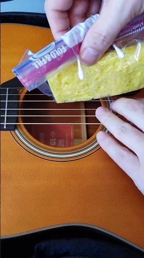 Acoustic Guitar Humidifier DIY #guitar #guitarist #guitaraccessories