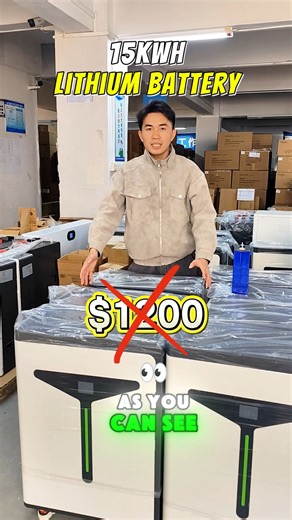 15KWH Lithium Battery for Solar Power Stations