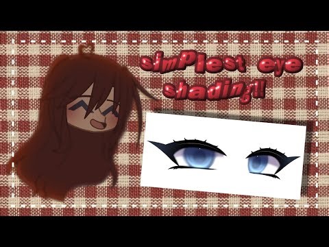 simple eye shading tutorial || Gacha Club Tutorial || IbisPaint X 