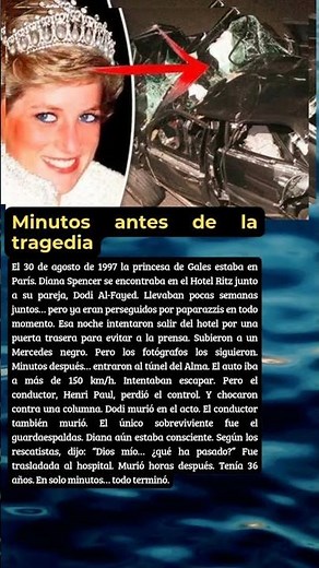 La noche en que murió la princesa Diana en París