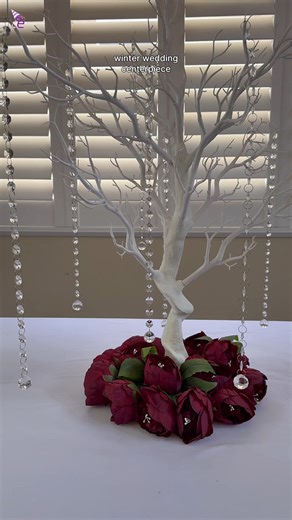For a little extra drama, we love this mid-budget setup ✨ A white manzanita tree, silver votive holders, and burgundy peonies come together to create a centerpiece that feels both cozy and upscale. Perfect for receptions, holiday parties, or any winter event that calls for something special. Shop Centerpieces: https://efavormart.pulse.ly/l4ajxbbsyz #WinterWeddingDecor #EventCenterpieceIdeas #WeddingPlannerInspo #ManzanitaTreeCenterpiece #LuxuryEventDecor #WinterReceptionStyle #DIYEventDecor #Cen