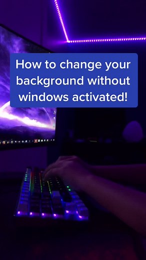 How to Change Your Background on PC Without Activating Windows