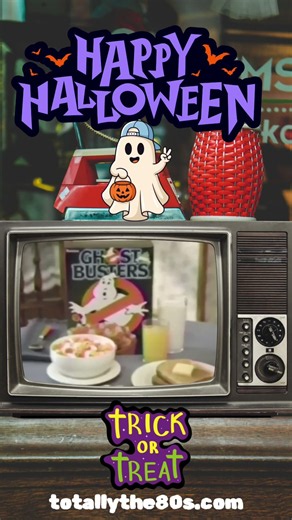 Ghost Busters cereal commercial 80s halloween