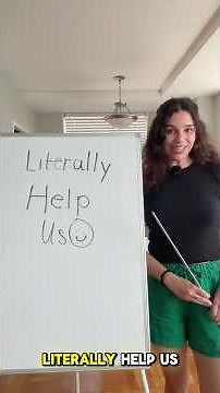 Literally Help us!