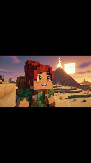 Desert Survival Challenge in Minecraft #minecraft #shorts #challenge