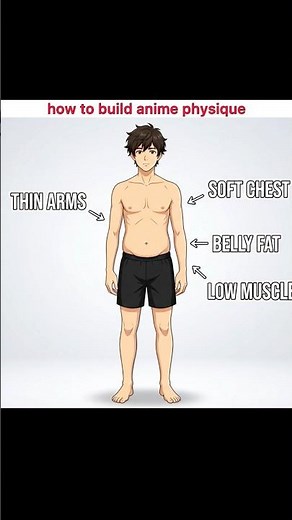 Build the RIGHT Anime Physique With Calisthenics Based On Your Body Type. 💀
