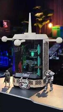 9850x3D in a Lucky 38 PC! Fallout New Vegas themed PC build! #fallout