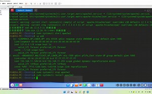 Linux中安装apache2