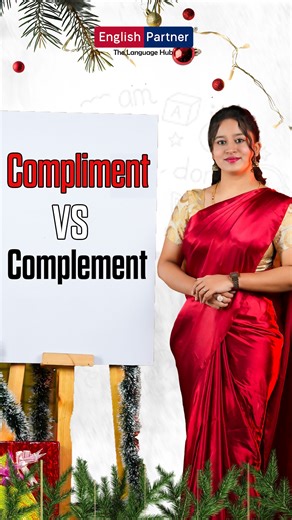 English Partner on Instagram: "Day 2/100 of learning English | Compliment vs Complement | Commonly Confused English Words | English Partner Online English Partner Course பற்றி தெரிந்து கொள்ள எங்கள் Counselor-ஐ WhatsApp-இல் தொடர்பு கொள்ளவும் WhatsApp Number: +91 8098044121 compliment vs complement, difference between compliment and complement, commonly confused words in English, spoken English mistakes, English vocabulary tips, learn English easily, English grammar for beginners, daily English us