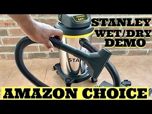 Stanley Wet/Dry Vacuum 4 Horsepower Stainless Steel Tank