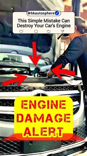 This Simple Mistake Can Destroy Your Car's Engine.