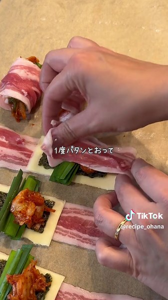 簡単に作れる豚キムチーズ巻きレシピ