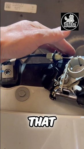 Car Frunk Disassembly: Unveiling the Hood Latch Secrets! #shorts