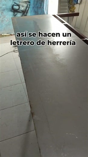 🔥 Cómo hacer un letrero de herrería desde cero | Proceso real paso a paso 👌