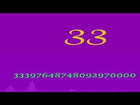 Numbers 0 to 100~100000000000000000000