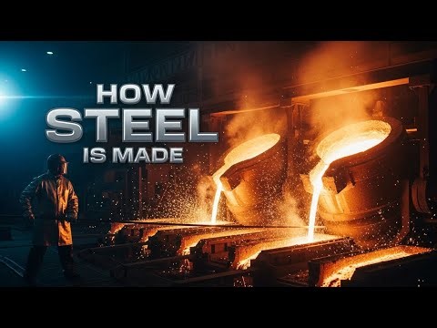 Inside the Steel Factory: How Modern Steel Is Really Made!
