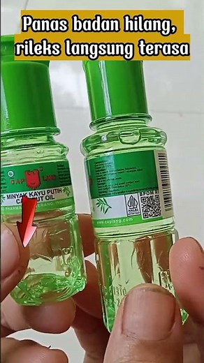 Caplang Minyak Kayu Putih | Panas Badan Hilang, Rileks Langsung Terasa