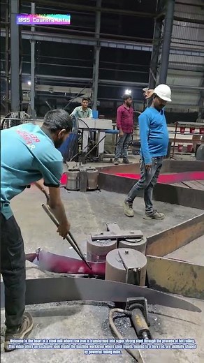 Steel on Fire: How Hot Rolling Transforms Iron into Super Strong Steel