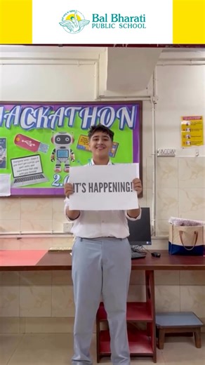 Get ready for a thrilling coding marathon! Join us on October 26th and 27th for BBPS Hackathon 2.0, a journey of innovation, creativity, and fun at BBPS Pitampura!#balbharatipublicschool #balbharati #bbps #balbharatian #childeducationsociety #education #students #schools #teachers #bbpspitampura #bbpshackathon #hackathon #Hackathon2025 | Bal Bharati Public School