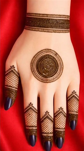 Latest Eid Mehndi Design 2026 | Trending 3D Arabic Mehndi Design | Easy Back Hand Mehndi Design.