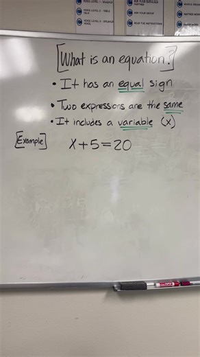 I love teaching Math! #mathteacher #solvingequations #motivation | math