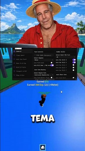 ✔️ Tired of grinding Blox Fruits? Here's the solution! #scriptbloxfruits #bloxfruits #roblox