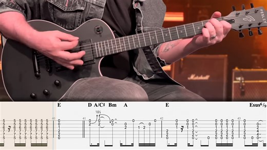 动态谱 Stone Temple Pilots - Interstate Love Song - Guitar Tab _ Lesson