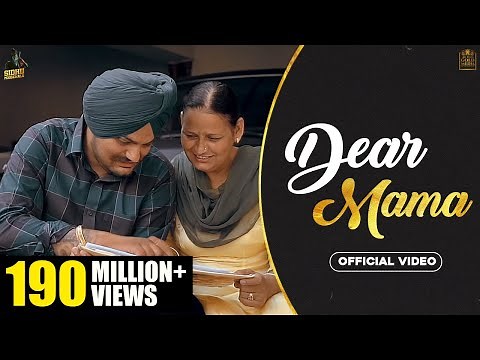 DEAR MAMA (Full Video) Sidhu Moose Wala |Kidd| HunnyPK Films | GoldMedia | Latest Punjabi Songs 2020