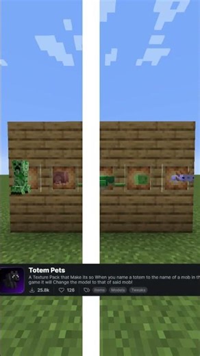 Minecraft texturepack showcase #minecraft #shorts #texturepack