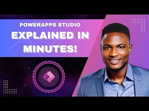 PowerApps Studio Explained in Minutes: Beginner-Friendly Interface Tour! 2025