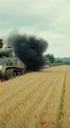 WW2 Normandy 1944 Tank Ambush in the Open Field M4 Sherman vs Panzer IV #shorts #history