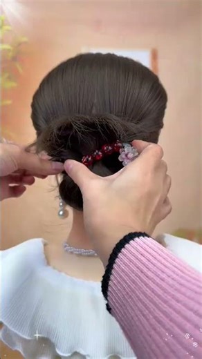 New Chinese-style updo tutorial#Compile and distribute tutorials#Everyday hairstyles