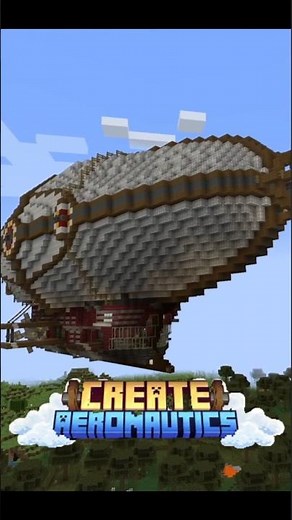 New minecraft server with create aeronautics. #moddedminecraft #minecraft #minecraftserver