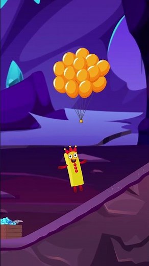 Numberblocks Learn To Make Diamond Cave Magic Run | Numberblocks World