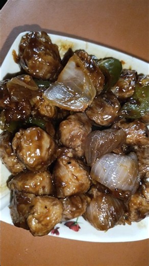 Soya Chilli Recipe # tasty recipe