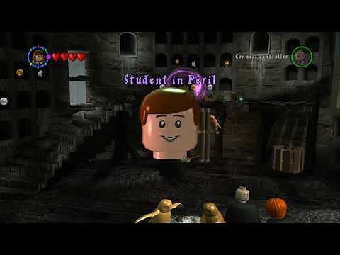 LEGO Harry Potter Years 1-4 - Hogwarts Overworld 100% Guide #6 - Owlery & Outer Courtyard