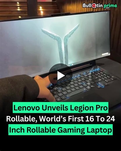 #bulletinprime #lenovo #lenovorollable #laptop #gaming | BulletinPrime