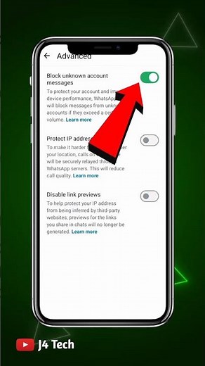 how to block 🚫 unknown number in whatsapp 😍 #whatsapp