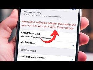 We Couldn't Verify your address. We couldn't pair your zip code with your state. Please Review