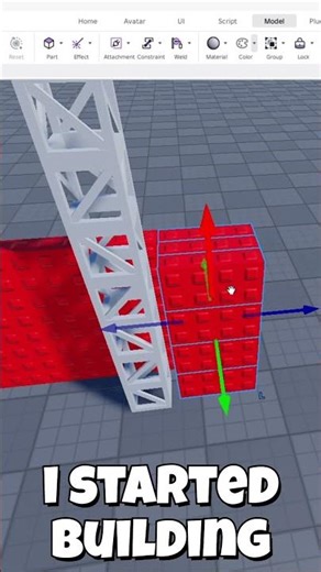 Day 1 of Making a Roblox Game… Until I Beat Brainrot Games. #roblox #shorts