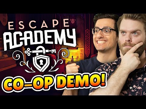 Escape Academy Demo | FULL Co-Op Gameplay Playthrough