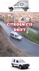 C15 DRIFT 🚜💨 #menosquecoches #javitorivas #citroen 15 | Javito Rivas